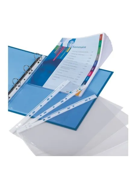 Fundas multitaladro A4 gran capacidad