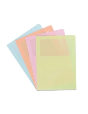 Bolsa 10 dossier polipropileno con ventana Elba