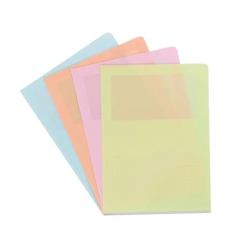 Bolsa 10 dossier polipropileno con ventana Elba