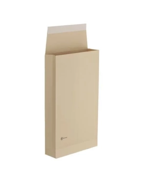 Paquete 25 bolsas kraft reforzado fuelle 7cm 300x470 mm