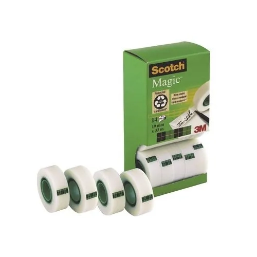 Pack 14 cintas scotch magic 12+2