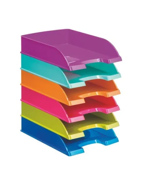 Bandeja wow azul metalizado Leitz