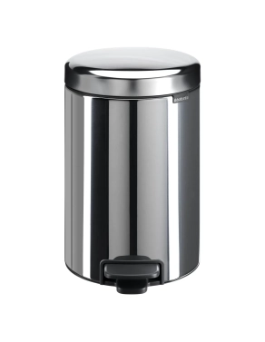 Papelera pedal metal Inox Brabantia 12 l