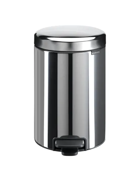 Papelera pedal metal Inox Brabantia 12 l