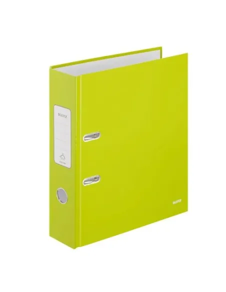 Archivador Leizt Wow ancho carton forrado verde