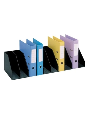 Clasificador Vertical 90cm 10 casillas Negro