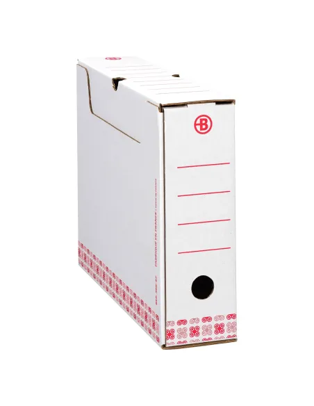 Archivo Definitivo A4 8 cm de ancho color blanca