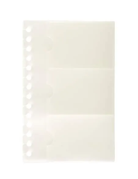 Paquete 10 fundas tarjetero exacard 18.9x12.4