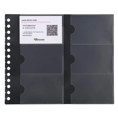 Paquete 10 fundas tarjetero exacard 19x23