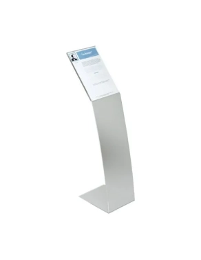 Expositor de pie metacrilato para documentos A4