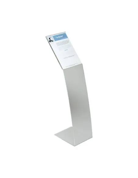 Expositor de pie metacrilato para documentos A4