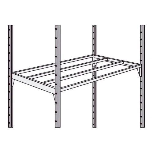 Pack 2 baldas estanteria industrial Pro 100x60