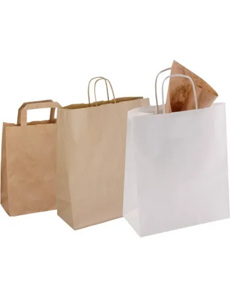 Bolsa kraft 26x14x39 asas planas