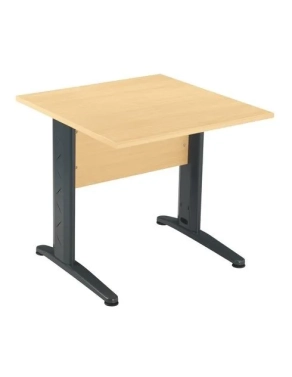 Mesa 80cm pata metal antracita Altys