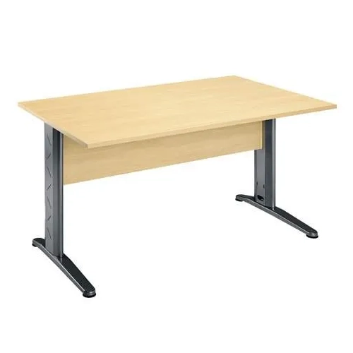 Mesa 140cm pata metal antracita Altys