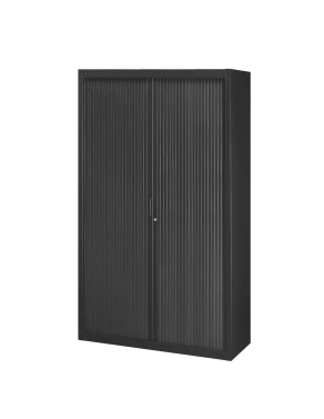 Armario metalico desmontable con puertas persiana 200x120