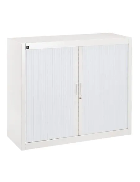 Armario metálico cierre persiana desmontable 10x120 blanco