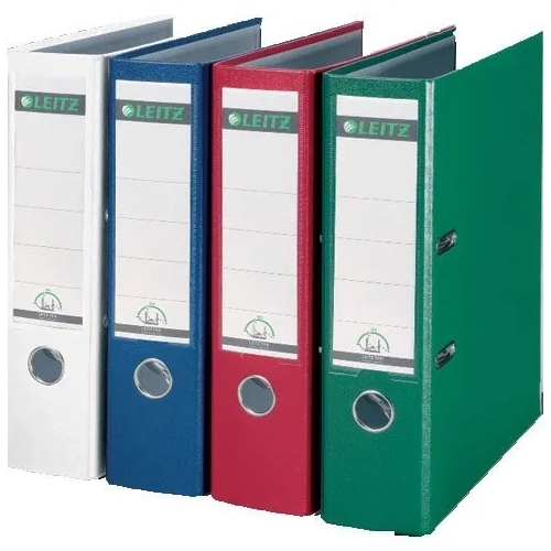 Archivador Leitz ancho forrado polipropileno A4 azul