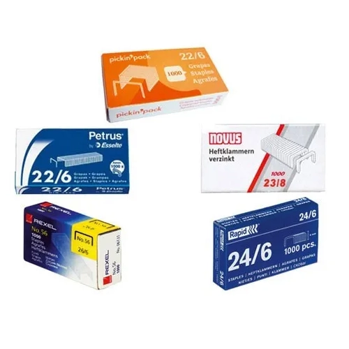 Caja 1000 grapas Petrus 202
