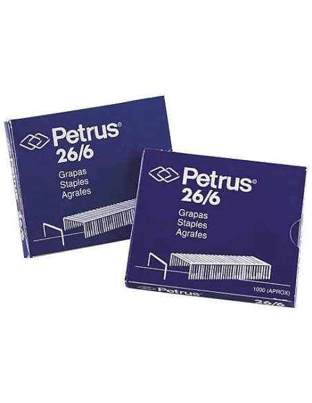 Caja 1000 grapas Petrus 26/06