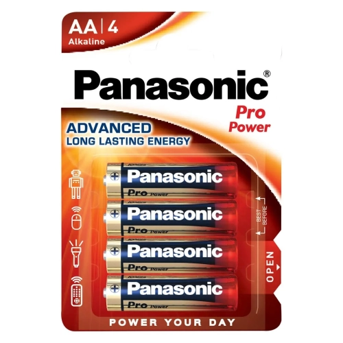 Blister 4 pilas Pro Power (premium) LR6 AA Panasonic