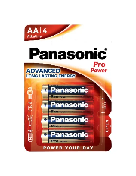 Blister 4 pilas Pro Power (premium) LR6 AA Panasonic