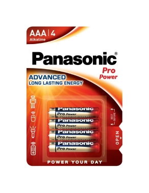 Blister 4 pilas Pro Power (premium) LR03 AAA Panasonic
