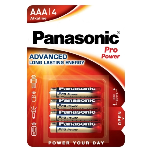 Blister 4 pilas Pro Power (premium) LR03 AAA Panasonic