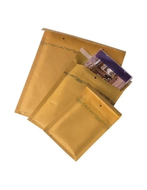 Bolsa 10 sobres acolchado  240x275 N1 Kraf marrón