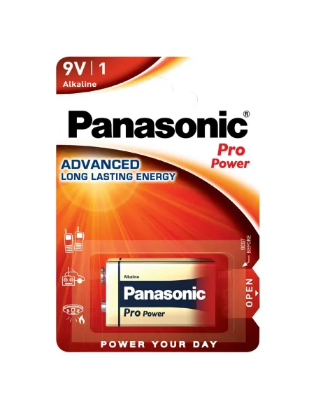 Blister 1 pila Pro Power (premium) 9V Panasonic
