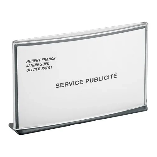 Placa señalizacion 3 en 1 formato A6