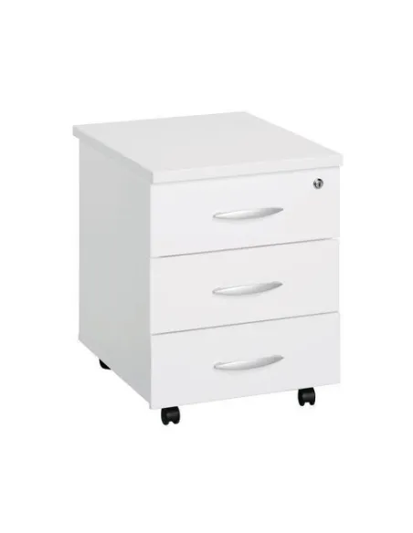 Cajonera con ruedas 3 cajones  excellens blanca