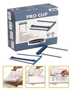 50 fasteners plastico pro clip Fellowes