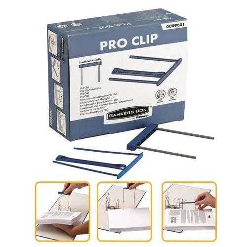 50 fasteners plastico pro clip Fellowes