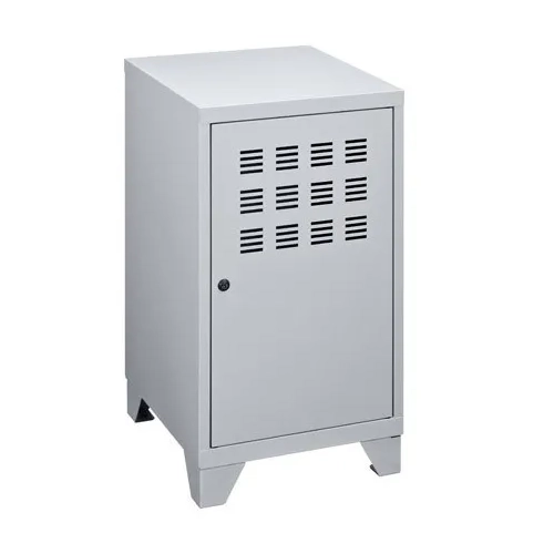 Taquilla metalica pequeña 74x40x40 cm gris claro
