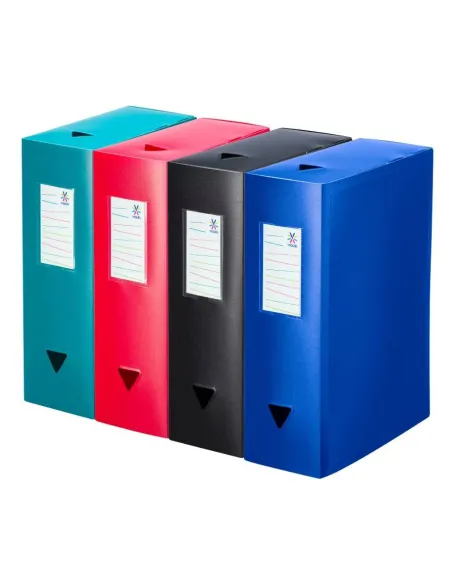 Carpeta proyectos Viquel lomo 10 cm colores surtidos opacos