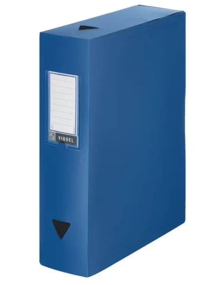 Carpeta proyectos polipropileno 10cm azul