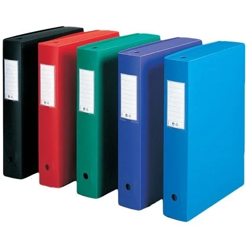 Carpeta proyectos PP 10cm  rojo