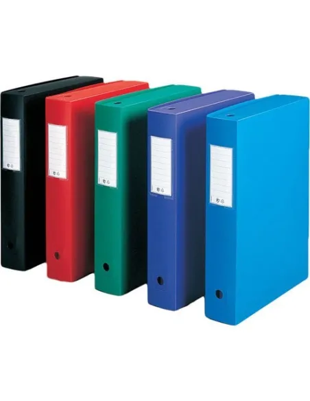 Carpeta proyectos PP 10cm  rojo