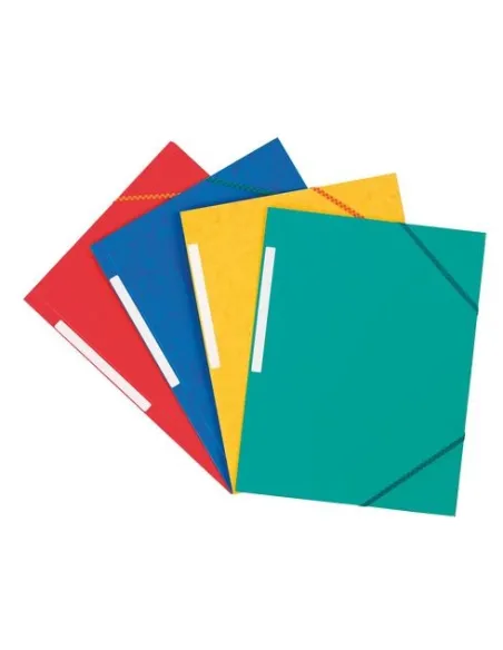 Carpeta carton gomas 3 solapas carton 350 gr surtido JMB