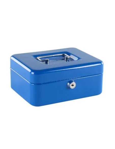 Caja de caudales 20cm azul