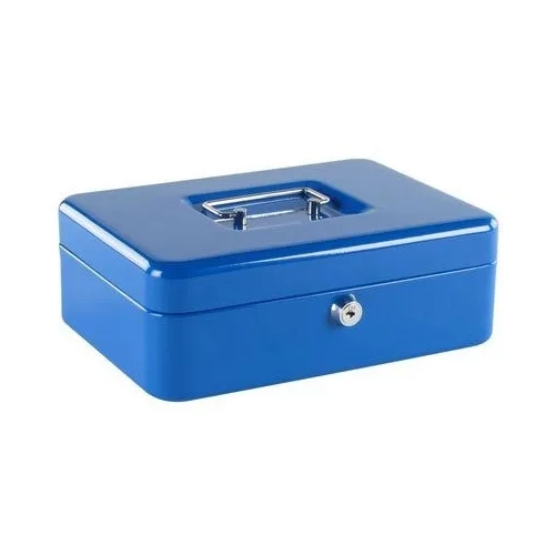 Caja de caudales 25cm azul