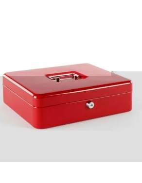 Caja de caudales 30cm rojo