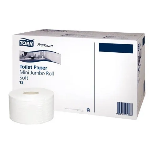 Cartucho 12 rollos papel Tork mini