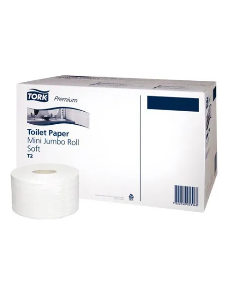 Cartucho 12 rollos papel Tork mini