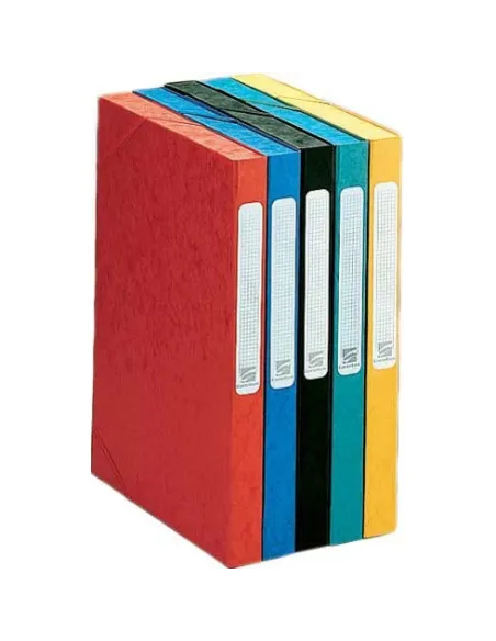 Carpeta proyectos  brillante 25mm 450g. Exacompta verde