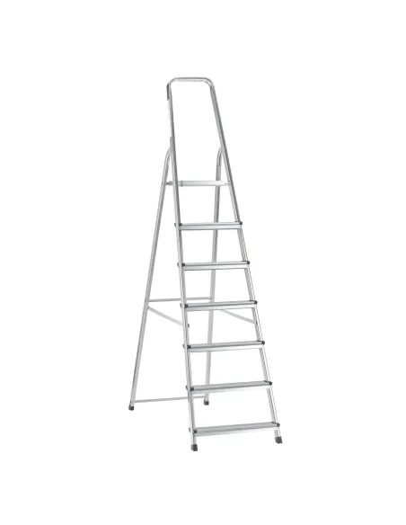 Escalera aluminio  7 peldanos  ECO