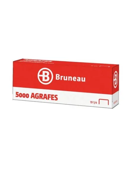 Caja 5000 grapas bruneau 19 1/4
