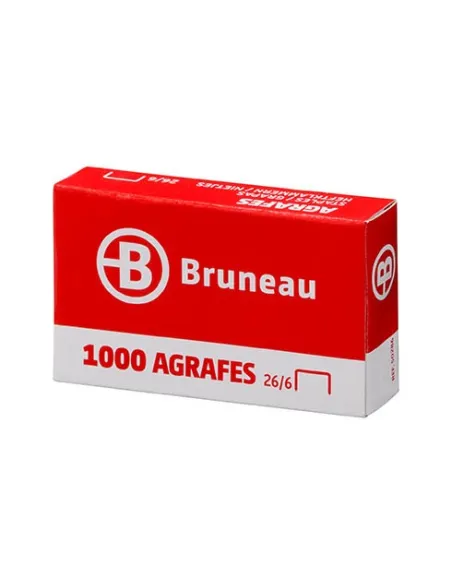 Caja 1000 grapas 26/6 galvanizada jmb