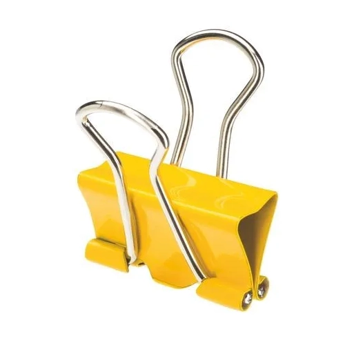 Caja 10 pinzas abatible colores 19mm